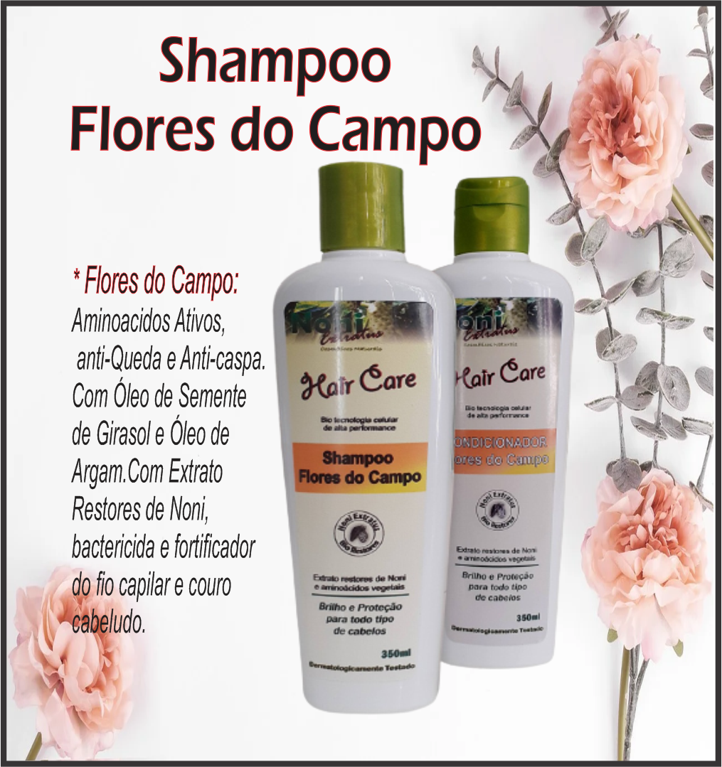 Shampoo e Condicionador Flores do Campo