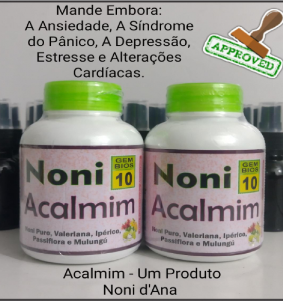 Acalmim  Relaxante e Regulador Neural