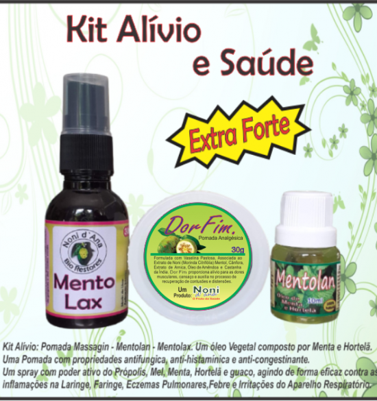 Kit Alívio 3 Plus