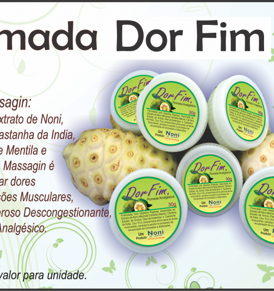 Pomada Analgésica Dor Fim